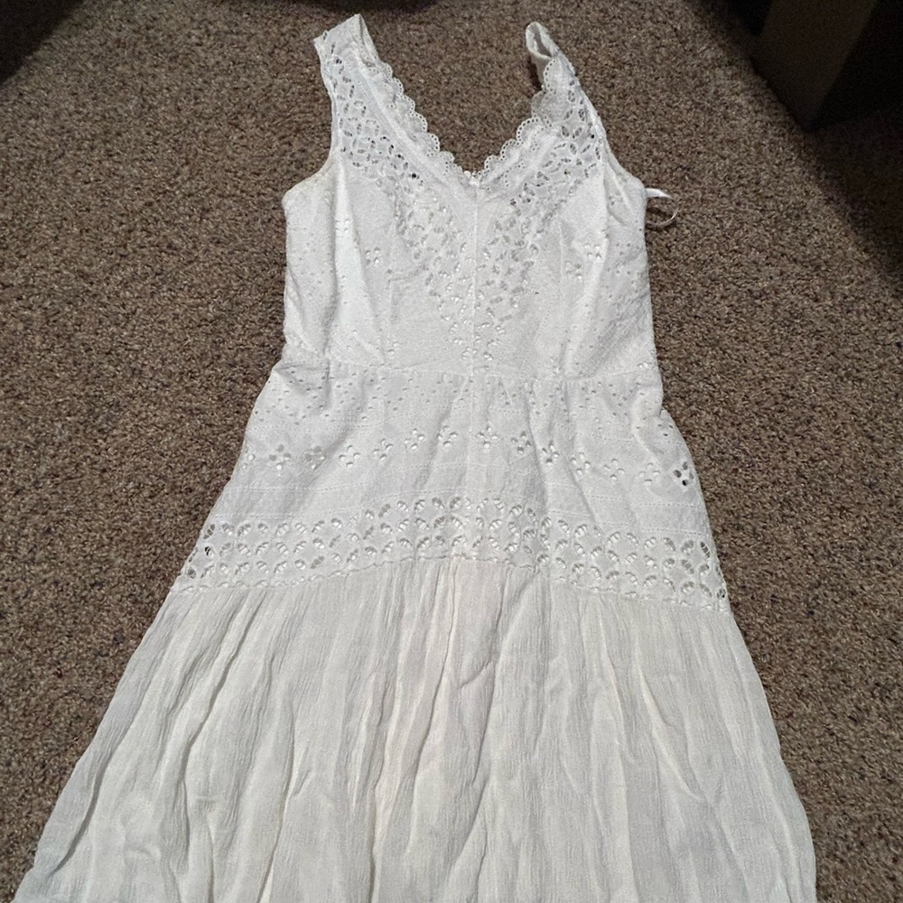 White dress